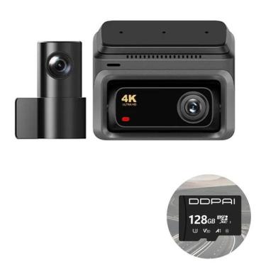 Imagem de Câmera de Carro com Gravação Contínuar DDPAI Z60 4K Dual 3 Canais, GPS