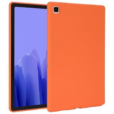 Imagem de UUcovers Para tablet Samsung Galaxy Tab A7 de 10,4 polegadas 2022/2020 (modelo: SM-T503/T509/T500/T505/T507), capa traseira de TPU macio e leve à prova de choque, capa antiarranhões, capa de borracha