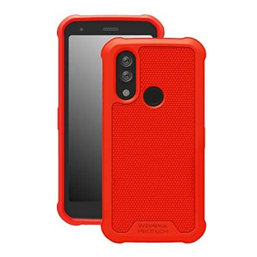 Imagem de Wireless ProTech Capa de TPU Flex Skin compatível com CAT S62 Slim Protective Flex Skin Capa robusta com proteção contra quedas para o telefone CAT S62 (vermelho)