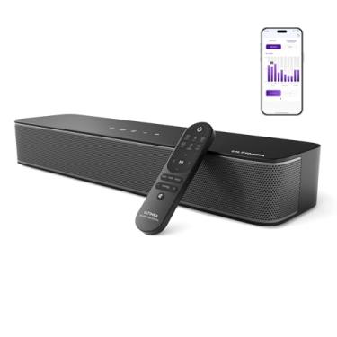 Imagem de ULTIMEA Barra de som 2.1 canais para TV, subwoofer embutido, controle de aplicativo, potência máxima de 120 W, barra de som de PC multifuncional para jogos, alto-falantes Bluetooth 5.3 TV Sound B30