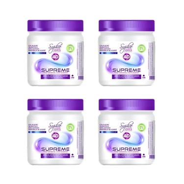 Imagem de KIT 4 Botox 4D Matizador Livre de Formol 0% 1kg Sophie Cosmetic