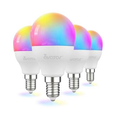 Imagem de Lâmpada LED inteligente Avatar Controls E12 5W (pacote com 4)