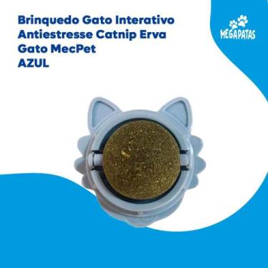 Imagem de Catnip Carinha de Gato Brinquedo Gato Antiestresse MecPet - Mec pet, A