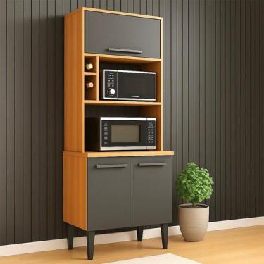 Imagem de Paneleiro Torre Quente Realeza com 3 Portas - Móveis Menezes