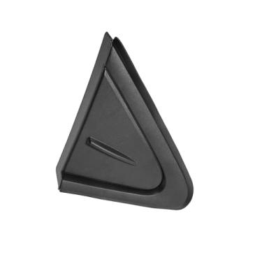 Imagem de Motoforti Espelho de porta dianteira direita canto para-lama capa triângulo guarnição Nº 60117-02370 painel de acabamento triângulo retrovisor para Toyota Corolla 2019-2021 Plástico preto de longa