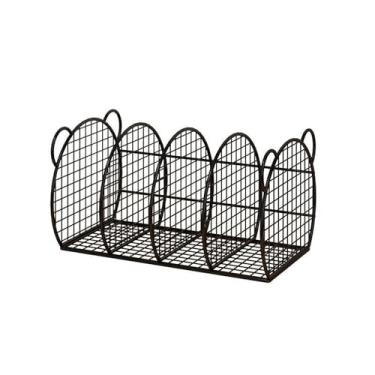 Imagem de MotiveTech Suporte para Livros, Suportes para Livros, Classificação de Documentos, Organizador, Prateleira, Organizador de Mesa para Bibliotecas de Mesa, Estante, Preto, Tamanho real