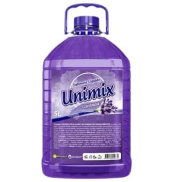 Imagem de Sabonete Líquido Unimix Lavanda 5L – Limpeza suave, fragrância calmante e cuidado prolongado