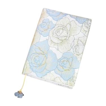 Imagem de Sclmgo Capa de Livro, Capa de Diário, Elegante, Reutilizável, Protetor de Romance, Azul