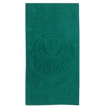 Imagem de Toalha Palmeiras Banho Jacquard Verde - Buettner Bouton