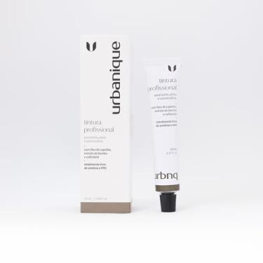 Imagem de Tintura Profissional para Sobrancelhas Barba Pelos Urbanique Livre de Amonia e PPD 20 mL (Castanho Natural)
