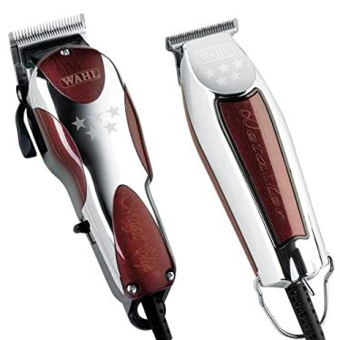 Imagem de Kit Máquina Cabelo, Wahl, Magic/Detailer 220V, Prata