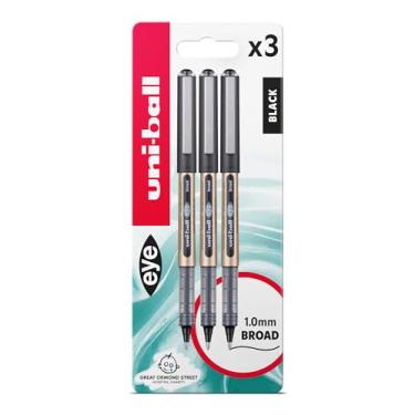 Imagem de UB-150-10 Rollerball amplo 3 peças Blister preto plástico embalagem