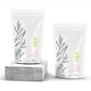 Imagem de Sabonete Íntimo Vegano Herbace Kit Econômico | 2 Refis 200 ml