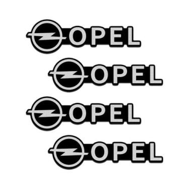 Imagem de Emblemas De Alumínio 3D Para Carros Opel Astra C G H Insignia J K Zafi