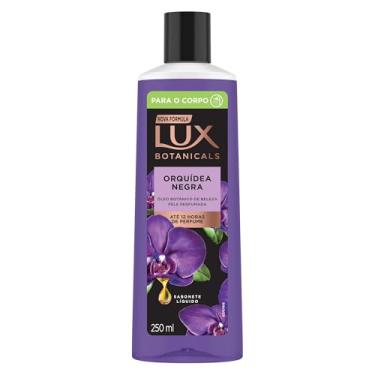 Imagem de Lux Sabonete Líquido Corporal Orquídea Negra Óleos Hidraflorais Botanicals Frasco 250Ml