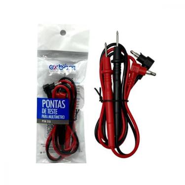 Imagem de Pontas de teste para Multímetro Exbom PTM-210 - Klésis Store RJ ML