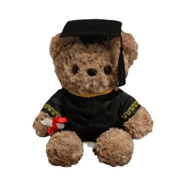 Imagem de Brinquedo De Pelúcia Kawaii De 25cm Do Doutor Panda Com Chapéu, Boneco