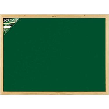 Imagem de Quadro Aviso Moldura Madeira Feltro Sem Cortica 200X120Cm - 01 Unidade, Souza, 3220, Multicor