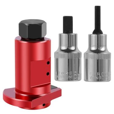 Imagem de ZJMCAJY Ferramenta de remoção de amortecedor hidráulico para carro, separador de suspensão de braço eficiente, ferramenta de separação de chifre de carneiro de aço resistente, amortecedor de choque