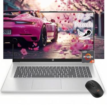 Imagem de HP Tela sensível ao toque para laptop de 17 polegadas - AMD Ryzen 5 7430U Beat i7-1355U -32GB RAM -SSD de 1TB -Windows 11 - Chave Copilot AI -Laptop Portatil Computadora 2025 - Business School College