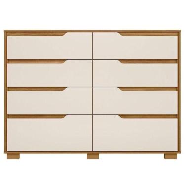 Imagem de Cômoda Gaveteiro Georgia Freijó Off White - Moval - MOVAL MOVÉIS