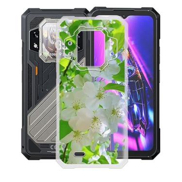 Imagem de AQGGIIXY Capa de telefone para Cubot Kingkong X (16.7 cm), capa protetora de silicone transparente, capa ultrafina flexível TPU bumper à prova de choque, para capa Cubot Kingkong X - XT128