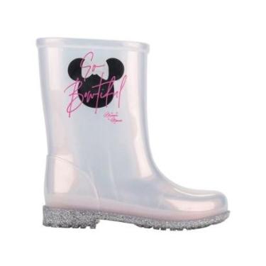 Imagem de Bota Grendene Kids 23083 Minnie Rain Fun Infantil-Feminino