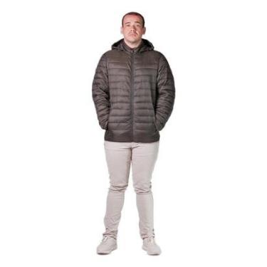 Imagem de Jaqueta Microfibra Puffer Broken Rules Masculina 560125 Militar-Masculino