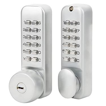 Imagem de Generic Fechadura de Porta Externa, Fechadura de Porta Interna, de, Mecânica Com Senha para de Pátio Doméstico, de Pátio de Escritório