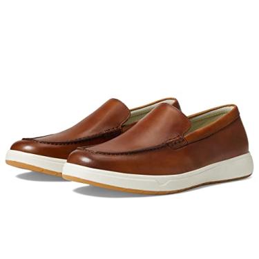 Imagem de Florsheim Heist Moc Toe Venetian Loafer masculino sem cadarço, Cognac Smooth, 10.5 Wide