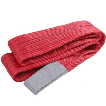 Imagem de Cinta Elevaçao Carga 5 Toneladas 8 Metros Reforçada Resistente Reboque Guincho