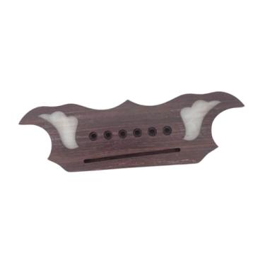 Imagem de Generic Ponte de guitarra de, acessórios para instrumentos musicais de 6 cordas, parte de violão acústico
