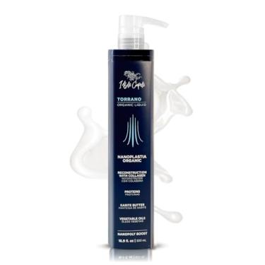 Imagem de I Belli Capelli Torrano Nanoplastia Líquida Tratamento de Queratina para Alisamento em 1 Etapa, Sem Formol – Nanoplastia para Alisar o Cabelo, Queratina Orgânica Sem Formol – Nano Queratina, 500ml (16.9 fl.oz)