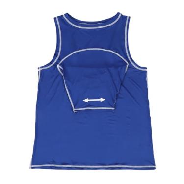 Imagem de Colete de treinamento de giro do clube, camisa de postura de golfe com treinamento de giro AID Blue s (L)