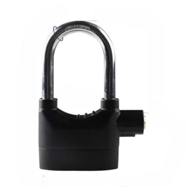 Imagem de Cadeado Com Alarme Sonoro | Para Motocicleta, Bicicleta E Mala De Viagem | SegurançA Antifurto(Longo,2 Unidade)