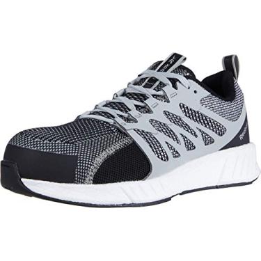 Imagem de Reebok Fusion Flexweave Work Comp Toe Tênis masculino industrial e de construção, Cinza, 41