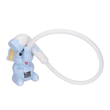 Imagem de TOPINCN Cabeça de Chuveiro de Banho Infantil Pulverizador de Banho de bebê Chuveiro de Banho Infantil Com Termômetro Digital Forma de Animal Fofo IPX7 Mangueira (Estilo 2 (105x52cm / 41,3x20,5 pol.))