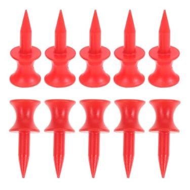 Imagem de MUXSAM Camisetas de castelo de plástico inquebrável para descer camisetas de golfe, pacote com 100 unidades, tamanho da camiseta, 31 1/4"/31 mm, pacote de cores longas e curtas para prática de homens, mulheres e crianças