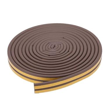 Imagem de Vedação de borracha autoadesiva para tira de isolamento acústico de janela de porta, tira de vedação de espuma, decapagem à prova de intempéries de porta para um ambiente de vida silencioso, para