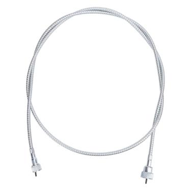 Imagem de Cabo de velocímetro de metal para caminhão, transferência de velocidade de 177.8 cm para caminhões com caixa de cabo de metal, cabo de medidor de velocidade preciso para aplicações automáticas ou