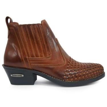 Imagem de Bota Country Passo Livre Cano Curto Em Couro 5003 37/44-Masculino