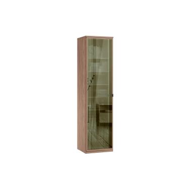 Imagem de Modulado Santos Andirá Toledo 1 Porta Reflecta 7 Prateleiras 240x61cm 
