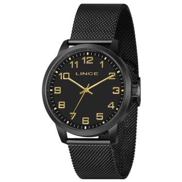 Imagem de Relógio Lince Masculino Ref: Mrn4858l44 P2px Casual Mesh Black