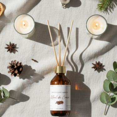 Imagem de La Muse – Aromatizador de Ambientes 200ml | Difusor com 8 Varetas | Ritual de Cravo | Especiarias, Conforto e Bem-Estar