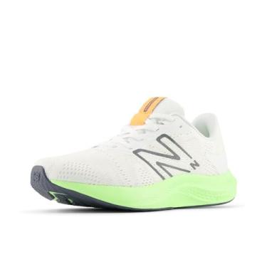 Imagem de New Balance Tênis feminino Dynasoft Pro Run V2, Branco/Branco-Limão Branqueado/Grafite, 36