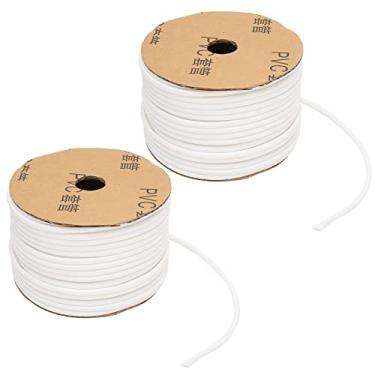 Imagem de 2 peças de tubo de bainha de marcação de núcleo de fio de revestimento de PVC para impressora de tubos, acessórios de fio flexível e rígido (ZMY-2.5)