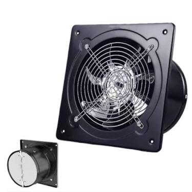 Imagem de HYZHANHONG Ventoinha Industrial Axial à Prova de Explosão 120W, Ventilador de Exaustão de Parede para Cozinha, Centro Comercial e Escritório (12 Polegadas)