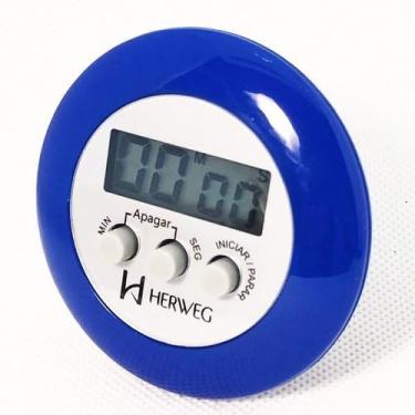 Imagem de 01pç Timer Digital Cronômetro Regressivo Herweg 3308
