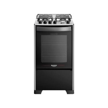 Imagem de Fogão 4 Bocas Dako Preto Magister
