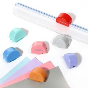 Imagem de Aparador de papel 7 em 1, ferramenta de scrapbook com várias lâminas para fotos, cartões e cupons